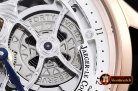 JL091B - Master Skeleton Tourbillon RG/LE White Flying Tourbillo
