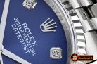 Rolex DateJust Jub Flt SS/SS Dark Blue Diam BP A3135 Mod