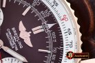 Replica Breitling Navitimer RG/LE Brown Asia 7750 Mod