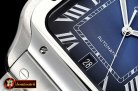 Cartier Santos De Cartier 2018 Mens XL SS/SS Blue BVF MY9015