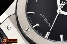 Hublot Classic Fusion Bang 45mm TI/LE/RU Black WWF A2892 Mod