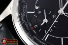 Jaeger Le Coultre Master Control Geographic Sector SS/LE Blk MY9015 Mod