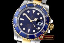 ROLSUB0187E - 116613 YG/SS Blue Cer Submariner BP MY9015 Mod3135