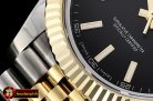 Rolex Datejust DJ2 41mm Jub Flt Wrap YG/SS Black Stick BP Asia 2836