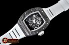 Richard Mille RM055 Bubba Watson FC/TI/RU Skeleton Wht MY8215 Mod