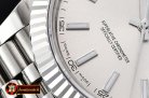 Rolex Datejust II DJ2 41mm Jub Flt SS/SS Silv Wht Stk BP Asia 32