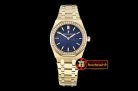 Audemars Piguet Royal Oak Ladies 33mm YG/YG Blue JF Swiss ETA Qu