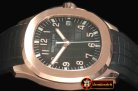 PP0184A - Aquanaut Jumbo Black V3 Auto RG/RU Miyota 9015