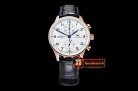 IWC Portuguese Chrono "150 Years" RG/LE Wht/Blu YLF A7750