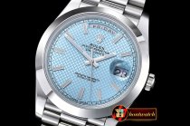 RDD0202A - DayDate 40mm SS/SS Blue Stk Smth Noob A3255 Mod