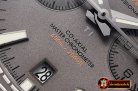Omega Planet Ocean Chrono Gry SS/SS Grey OMF V4 A7750 Mod
