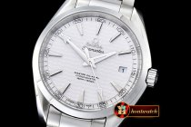 Replica Omega Seamaster Aqua Terra 41mm SS/SS White A2824 Mod850