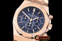 Audemars Piguet Royal Oak Chronograph 26331ST RG/RG F.Blue OMF A7750