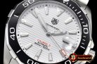 Tag Heuer AquaRacer Calibre 5 Cer Bez SS/SS White Asia 23J
