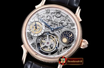 PP0237A - MoonPhase Tourb RG/LE Skeletonal - Asia HW Tourbillon