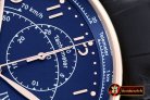 IWC0333B - Portuguese Chronograph Rattrapante RG/LE Blue A7750