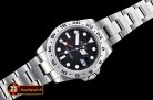 Rolex Explorer II Ref.216570 SS/SS Black BP A3187 Mod