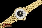 PP0208C - 5153 Calatrava YG/YG White/Black Asia 2824 Mod