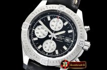 Breitling Colt 44mm Chronograph Automatic SS/LE Black/Stk A7750