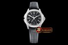 Patek Philippe Aquanaut Travel Time 5164A SS/RU Black GRF MY9015 Mod