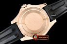 Rolex YachtMaster 116655 40mm RG/RU Black ARF SH3135 Mod