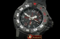 RM075C - PVD Black/RU Black Asian 7751 Decorated