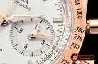 Omega SpeedMaster 57 Co-Axial RG/RG White OMF A7750 9300