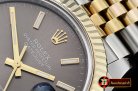 Rolex Datejust II DJ2 41mm Jub Flt Wrap 904L YG/SS D Grey Stk GMF A2836