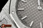 AP0530A - AP Royal Oak 33mm Frosted SS/SS Grey JHF V2 Swiss Qtz