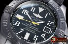 Breitling Avenger II Seawolf DLC/NY Black/Yllw ANF Asia 2836