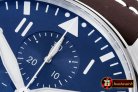 IWC0320 - 3777 Pilot Chrono SS/LE Blue 7750