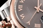 Rolex DateJust 36mm Jub Dome RG/SS Grey/Rmn BP A2813