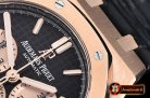 Audemars Piguet Royal Oak Chronograph 26331ST RG/LE Black OMF A7750