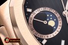 Best Quailty Patak Philippe Nautilus MoonPhase RG/LE Black MY901