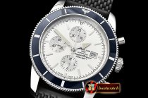 Breitling SuperOcean Heritage II Chrono SS/RU White OMF A7750
