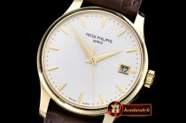 Patek Philippe Calatrava Ref.5227 YG/LE White BP MY9015 Mod