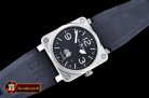 Bell & Ross BR03-92 Esdacron Ed. SS/RU Black Miyota 9015
