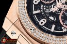 Hublot Big Bang Unico 45mm DIAM/RG/RU Black V2 Asia 7750 Mod