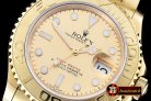 Replica Rolex YachtMaster Mens YG/YG Gold BP Asia 2836 Mod3135