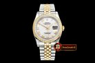 Rolex Datejust Man DJ 36mm Jub Flt YG/SS White MOP Roman BP A313