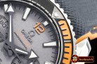 OMG0538A -P-Ocean Chrono Blk/Org SS/NY Grey JHF V3 A7750 Mod9900