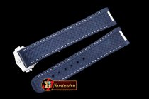 Omega Dark Blue Rubber Strap for 2018 Aqua Terra 41mm