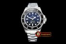 Rolex Deep Sea Dweller Blue 116660 904L SS/SS ARF Asia 2824