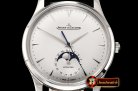 Jaeger Le Coultre Master Ultra Thin Moonphase SS/LE White GF 1:1 V2 MY9015