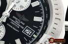 Breitling Colt 44mm Chronograph Automatic SS/LE Black/Stk A7750