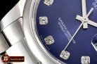 Rolex DateJust 36mm Oyst Dm 904L SS/SS Blue/Diam GMF SA3135