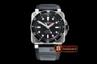 BELL & ROSS BR03-92 42mm Diver SS/RU Black/Sticks Miyota 9015