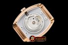 Franck Muller Vanguard Mens V45 Glacier Diams RG/LE/RU Grey ABF A2824