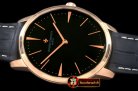 Replica Vach Constantine Patrimony RG/LE Black Jap Miyota 9015