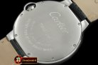 CAR0330B - Ballon De Cartier Mid SS/LE Black Roman Miyota